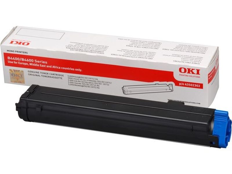 Toner OKI 43502302 3K svart