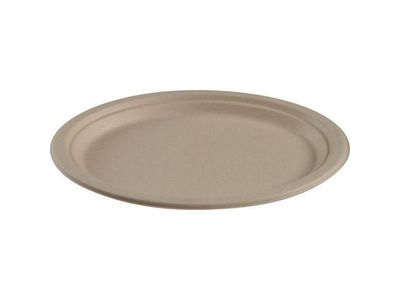 Tallrik Miljö Bagasse oval 26x19cm 50/fp