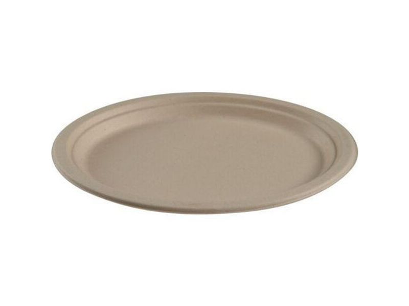 Tallrik Miljö Bagasse oval 26x19cm 50/fp
