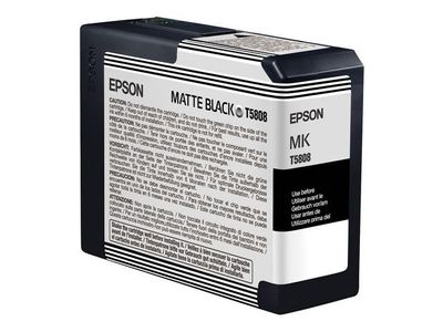 Bläckpatron EPSON C13T580800 mattsvart