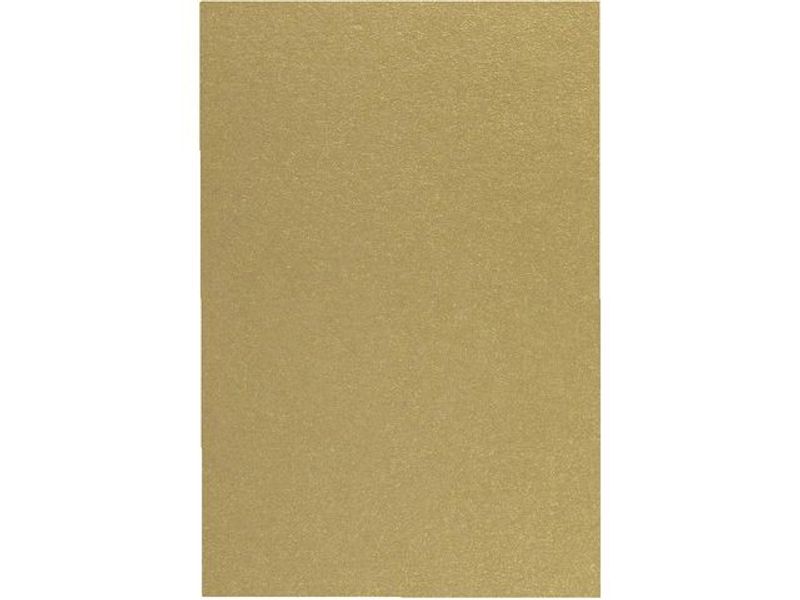 Dekorationskartong 46x64cm guld 5/fp