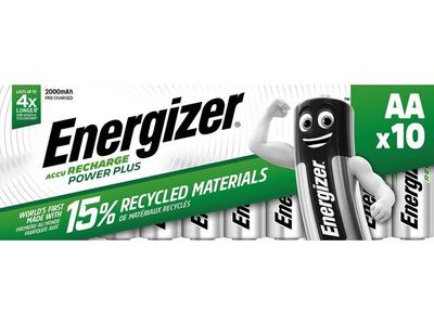 Batteri Laddbar ENERGIZER P-P AA 10/fp