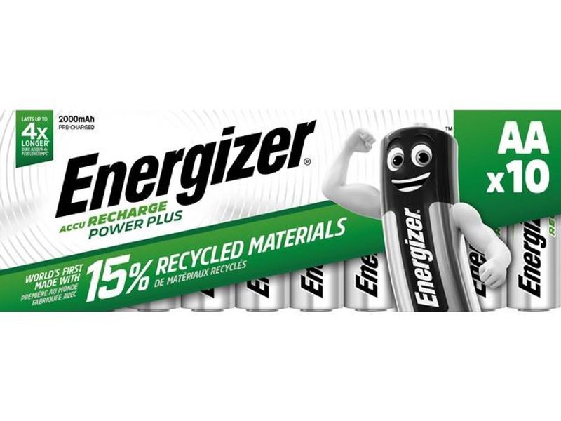 Batteri Laddbar ENERGIZER P-P AA 10/fp