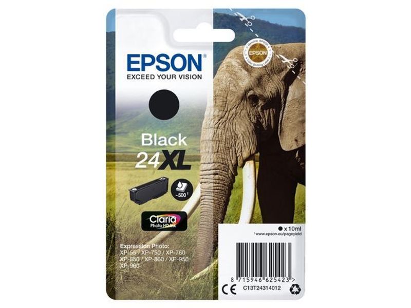 Bläckpatron EPSON C13T24314012 svart