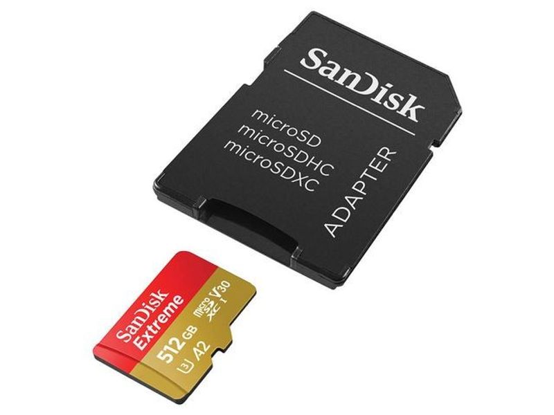 Minneskort SANDISK MicroSDXC Extr. 512GB