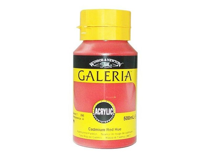 Akrylfärg Galeria 500ml röd