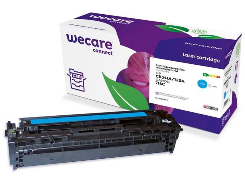 Toner WECARE HP CB541A/1979B002 1,4K cya