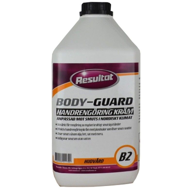 Grovtvål HANDRENT B2 RESULTAT BODY-GUARD 2,7 L