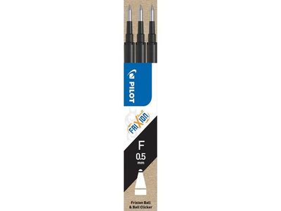 Refill PILOT Frixion 0,5mm svart 3/fp