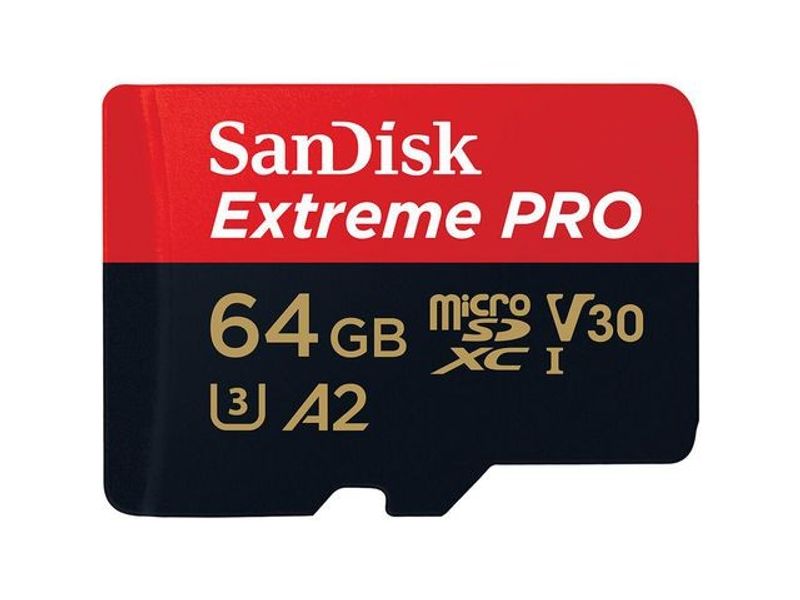 Minneskort SANDISK MicroSDXC E. Pro 64GB