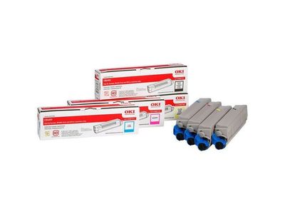 Toner OKI 43487709 6K gul