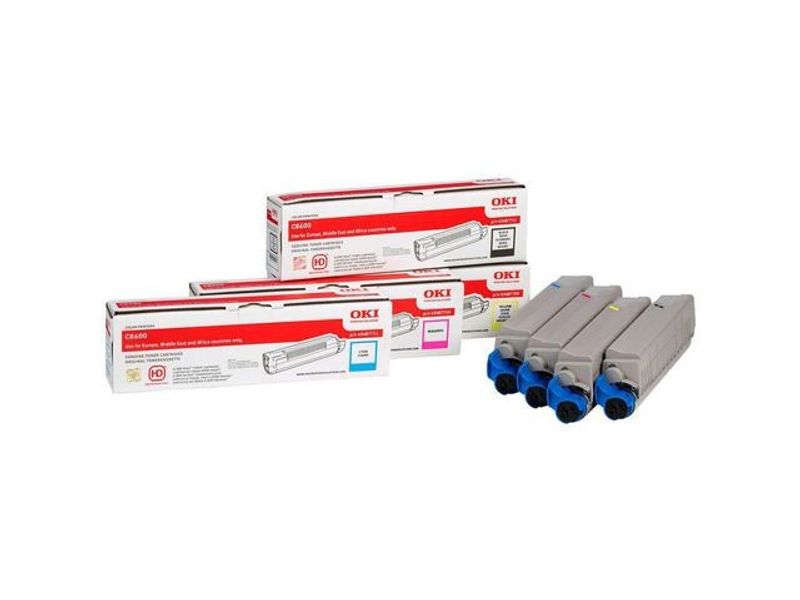 Toner OKI 43487709 6K gul