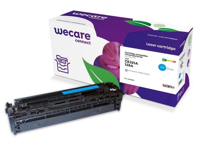 Toner WECARE HP CE321A 1,3K cyan