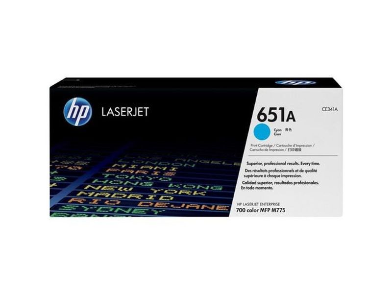 Toner HP CE341A 651A 16K cyan