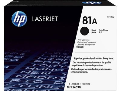 Toner HP CF281A 81A 10,5K svart