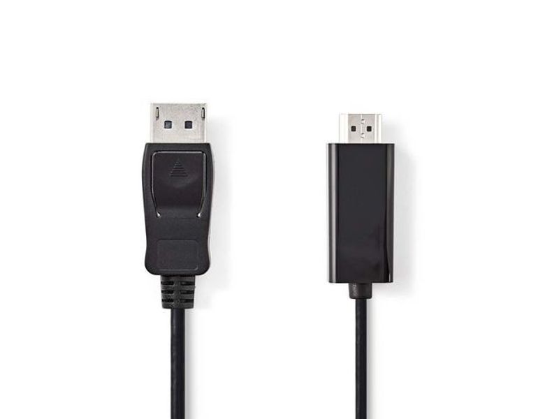 Kabel NEDIS DP ha - HDMI ha 3m svart