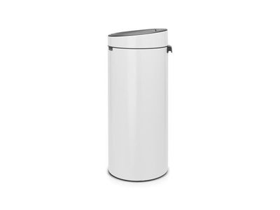 Papperskorg BRABANTIA Touch Bin 30L vit