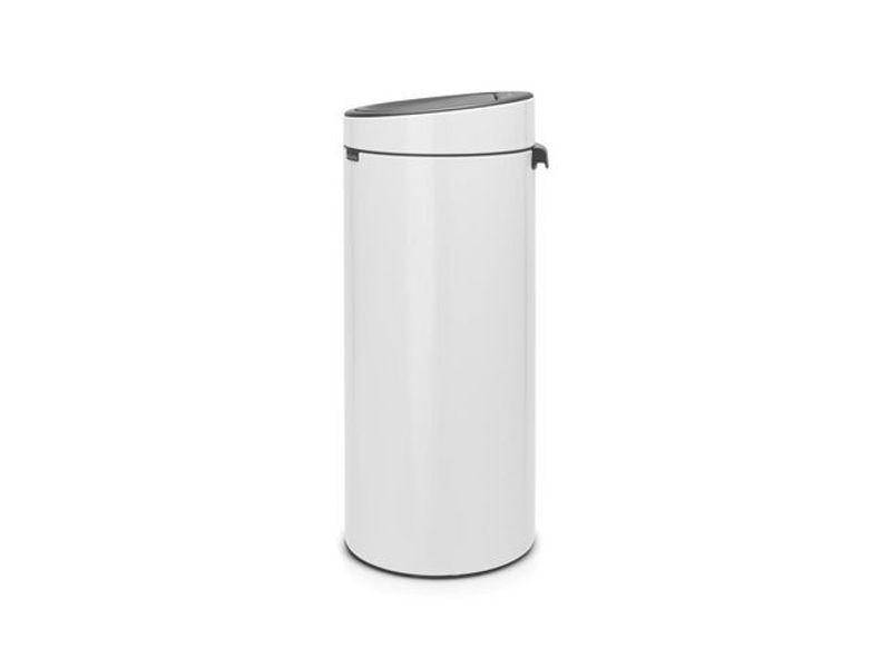 Papperskorg BRABANTIA Touch Bin 30L vit