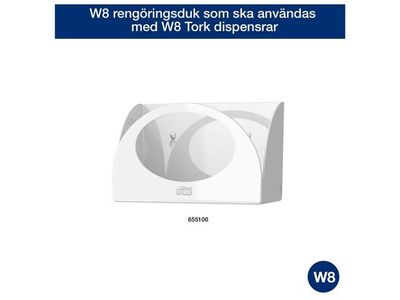 Rengöringsduk TORK Pre W8 Mjuk 55/fp