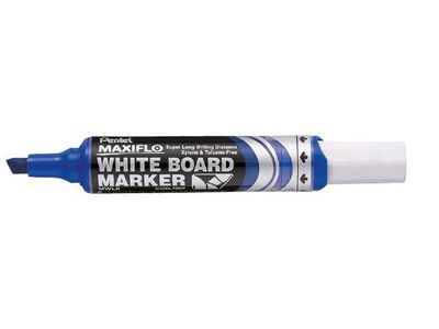 Whiteboardpenna PENTEL Maxiflo sned blå