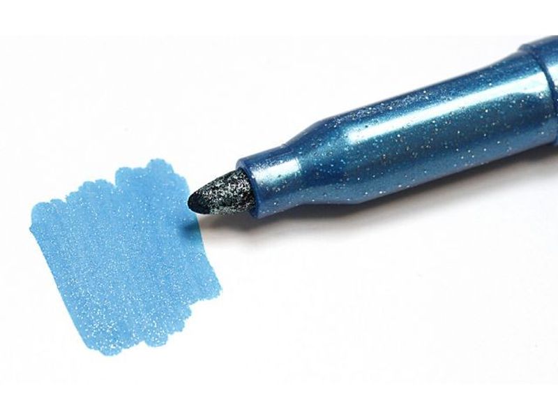 Fiberpennor Glitter 6/fp