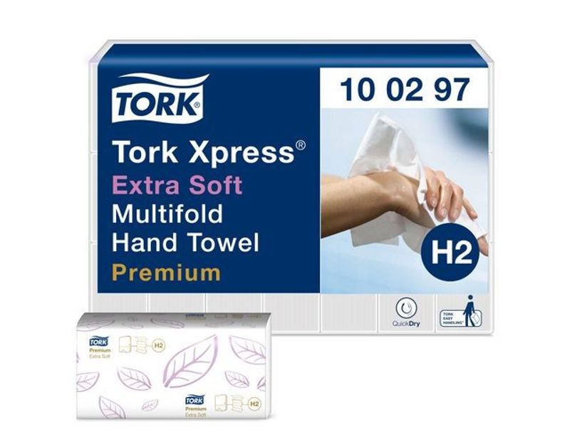 Handduk TORK Pre H2 Xpress 2100/fp