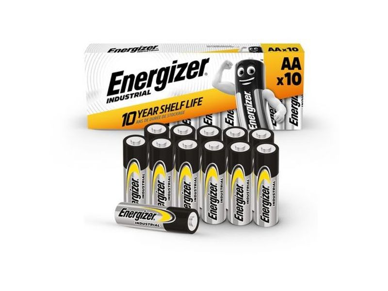 Batteri ENERGIZER Industrial AA 10/fp