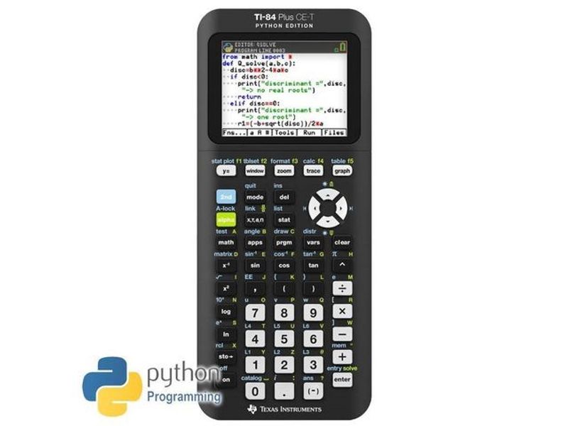 Teknisk räknare TEXAS TI-84 Plus CE-T