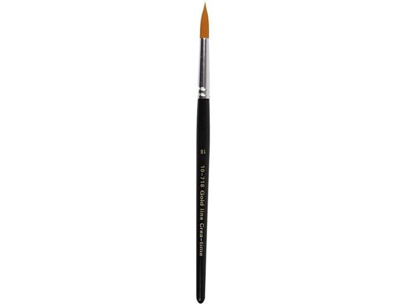 Syntetpensel Gold Line rund nr.18 6/fp