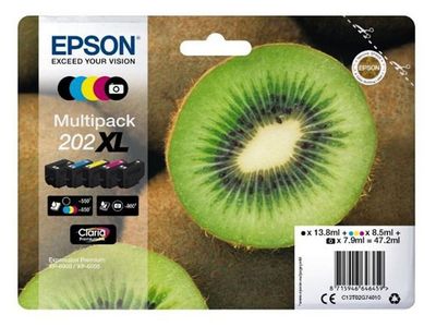 Bläckpatron EPSON T202 5-färger XL 5/fp