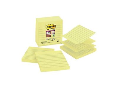 Notes POST-IT Z SS Linj 101x101 gul 5/fp