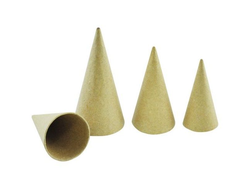 Pappkoner 8, 10, 12 cm 30/fp