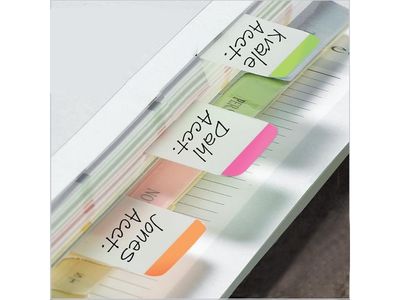 Index POST-IT stark 25,4x38,1 lju 66/fp