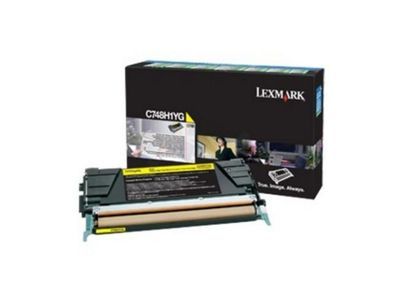 Toner LEXMARK C748H3YG 1K gul