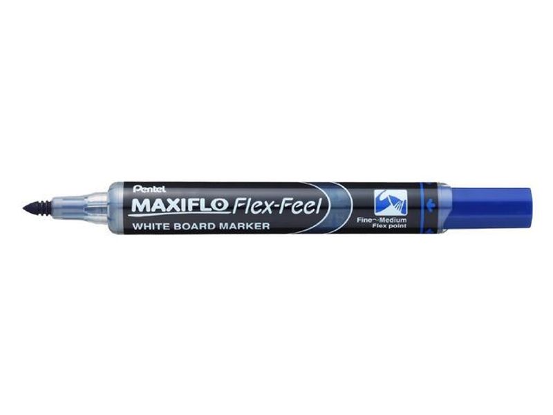 Whiteboardpenna PENTEL Maxiflo Flex blå