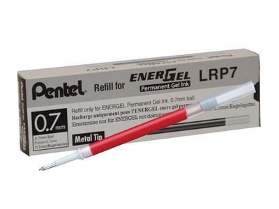 Refill PENTEL Energel Perm.roller röd