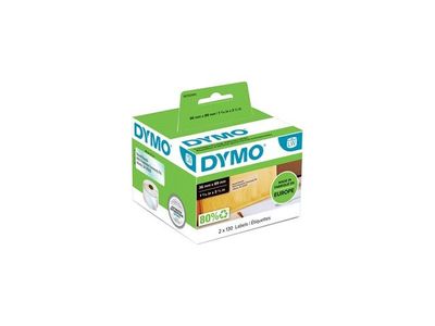 Etikett DYMO 89x36mm transparent 260/fp