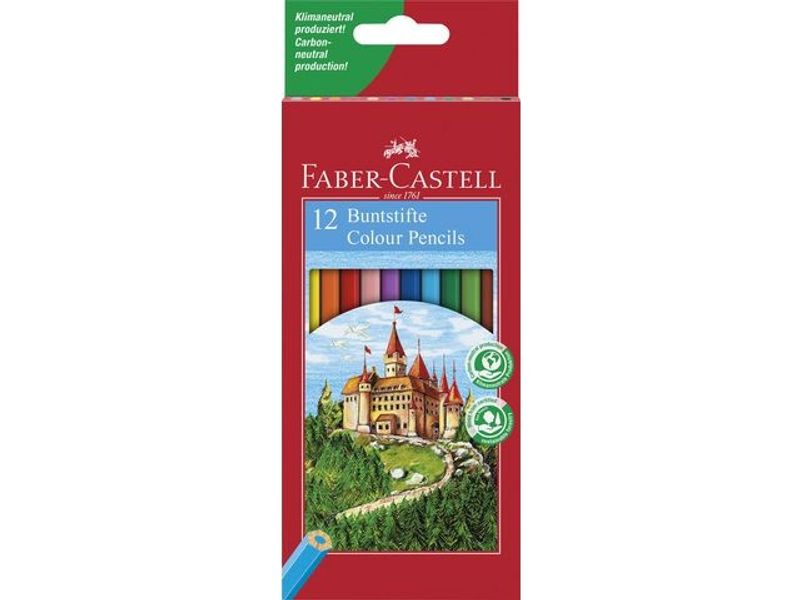 Färgpenna FABER CASTELL Slott 12/fp