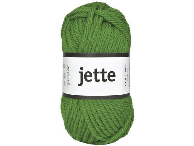 Ullgarn Jette 50g grön