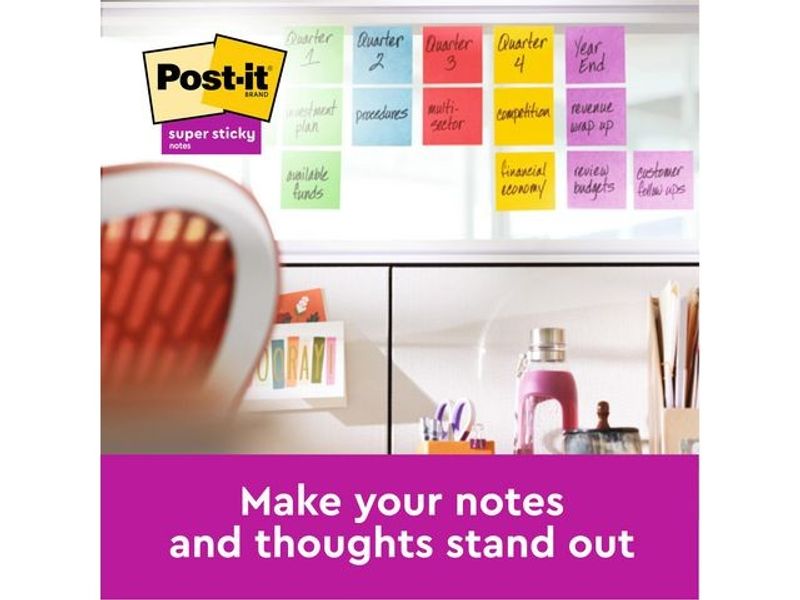 Notes POST-IT SS47,6x47,6mm re sort 3/fp