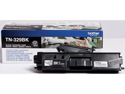 Toner BROTHER TN329BK 6K svart