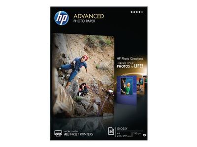 Fotopapper HP Q5456A A4 250g 25/fp