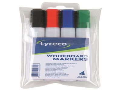 Whiteboardpenna LYRECO drywipe sned 4/fp