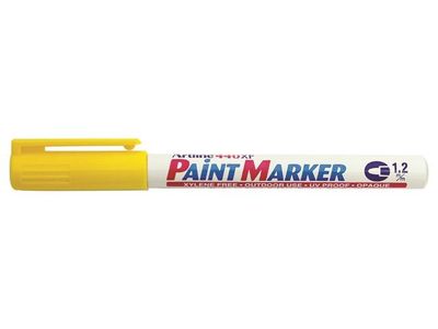 Märkpenna ARTLINE 440XF Paint rund gul