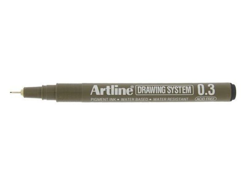 Fineliner ARTLINE EK233 0,3mm svart