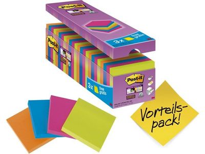 Notes POST-IT SS Värdepack 76x76mm 24/fp