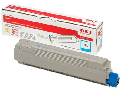 Toner OKI 43487711 6K cyan