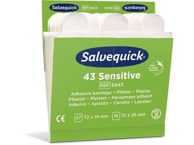 Plåster SALVEQUICK refill nonwoven 43/fp