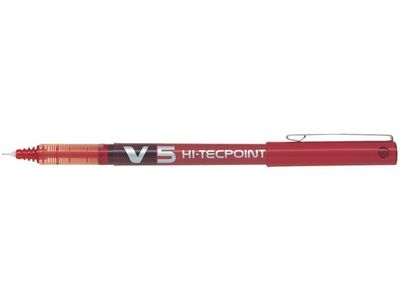 Bläckkulpenna PILOT Hi-Tec V5 0,5 röd