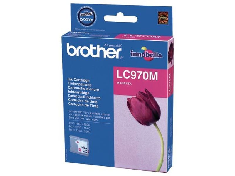 Bläckpatron BROTHER LC970M magenta